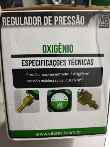 Regulador de Pressão - Oxigênio