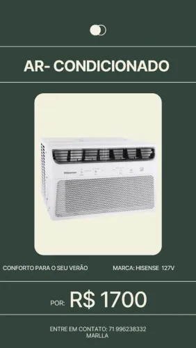 Ar-condicionado Hisense Janela