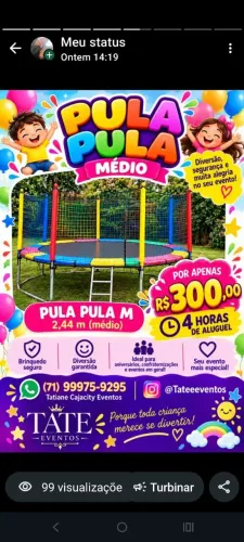 Aluguel de brinquedos para dia das crianças
