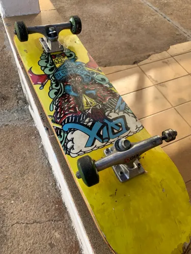 Skate para garimpo.