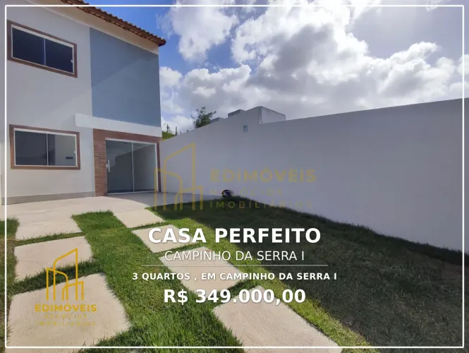 Casa Aconchegante com Vaga de Garagem em Campinho da Serra I