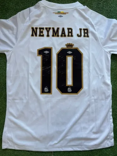 Camisa 10 Neymar Santos FC 2026 Branca