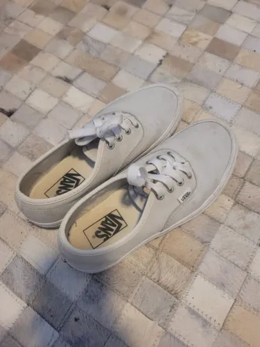 vans slim de couro original