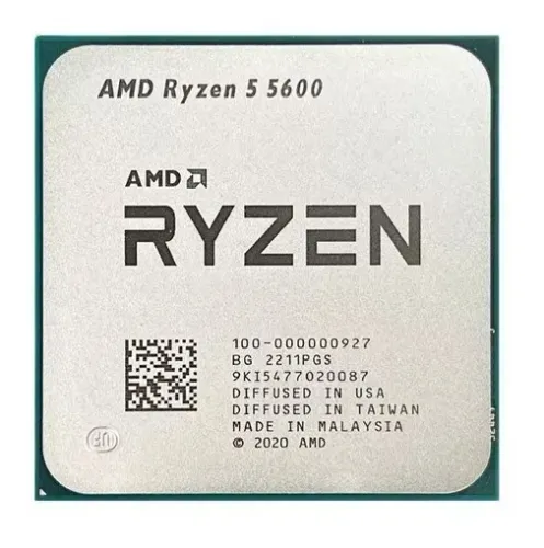 Processador AMD Ryzen 5 5600 OEM 3.5GHz AM4 - Sem Cooler