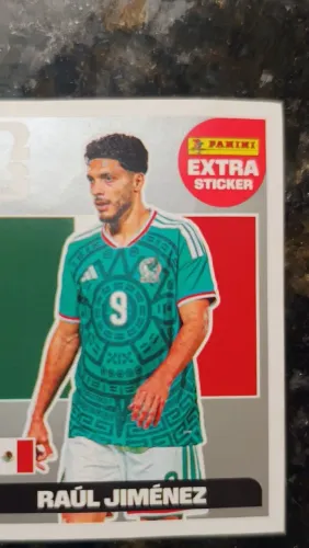 Figurinha Copa 26 Extra Sticker Prata Raul Jimenez