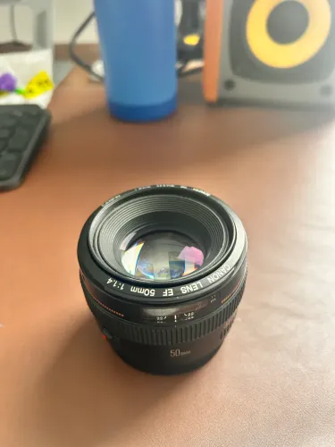 Lente 50mm f1.4 canon