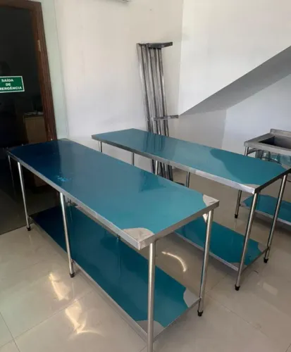 Bancada aço inox