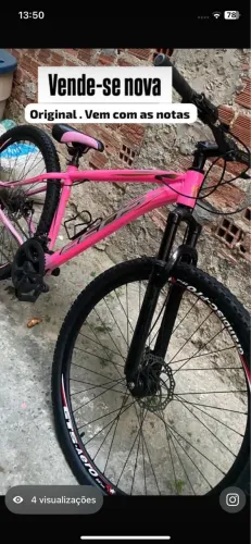 Vendo essa bicicleta valor 700