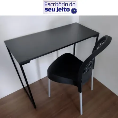 Mesa de Escritório NOVA Estilo Industrial Multiuso para Notebook Computador Estudo Birô