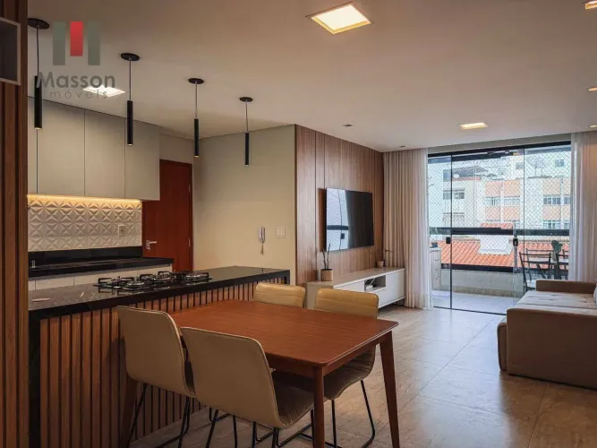 Apartamento moderno e todo mobiliado com 3 quartos à venda, 111 m² por R$ 699.000 - Vale d