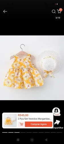 Vestido infantil G
