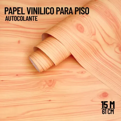 Adesivo Para Piso Vinilico Autocolante 5mx61cm Próprio Para Chão Interno, Sala, Banheiro