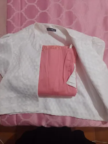 Vestido Rosa com Bolero