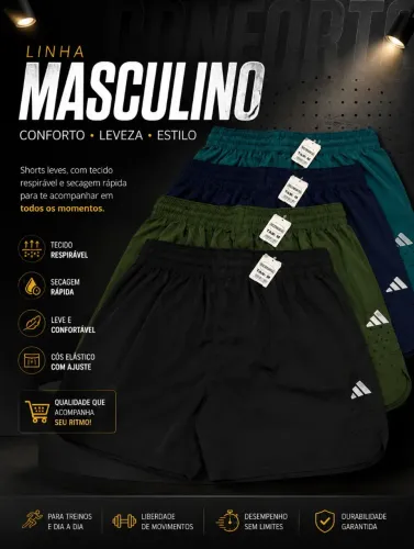 Shorts 1 linha 