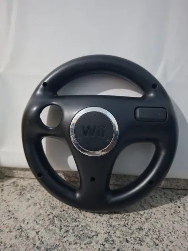 Nintendo wii volante original preto