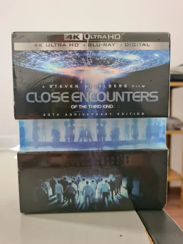 Filme Blu-ray 4k Contatos imediatos do terceiro grau edição especial de 40 anos