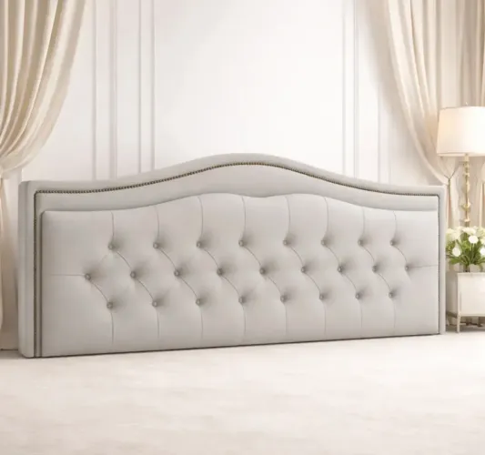 Cabeceira Cama Box King 195cm Painel Estofado Kasabela