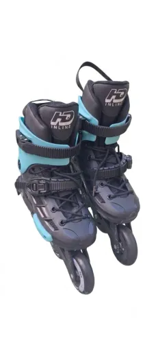 Patins roller HD inline urban com acessórios de proteção