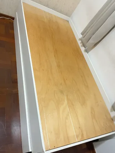 Cama de solteiro bicama