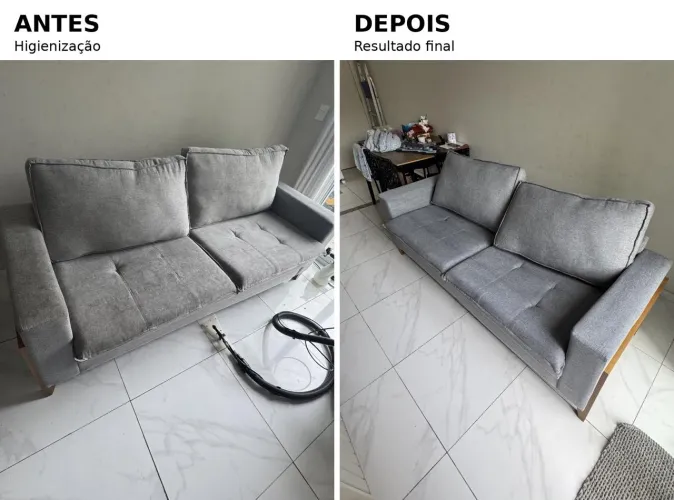 Higienização de estofados