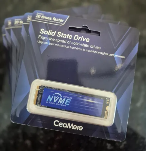 SSD NVME 128GB CEAMERE NOVOS LACRADOS ENTREGAMOS