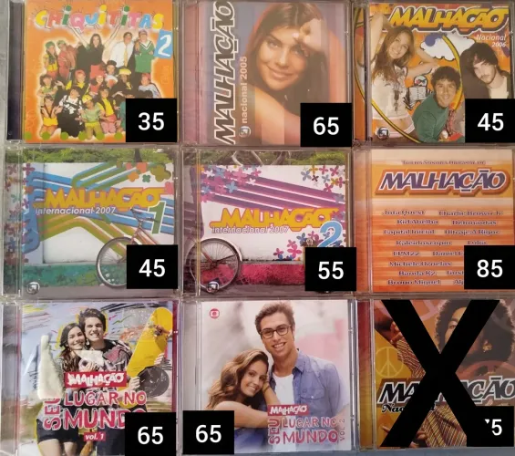 CDs Malhação