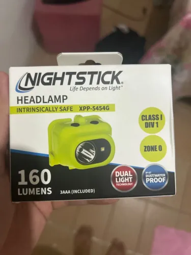 Lanterna para capacete anti explosão .