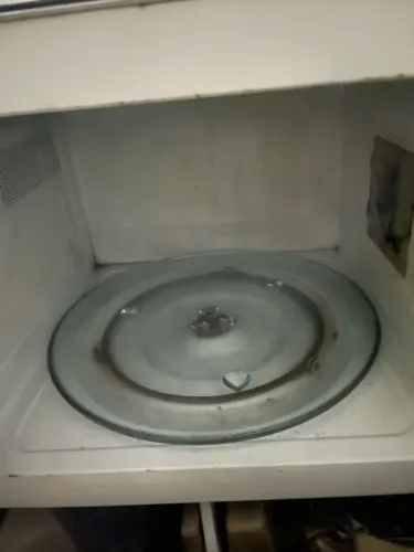 Microondas com defeito