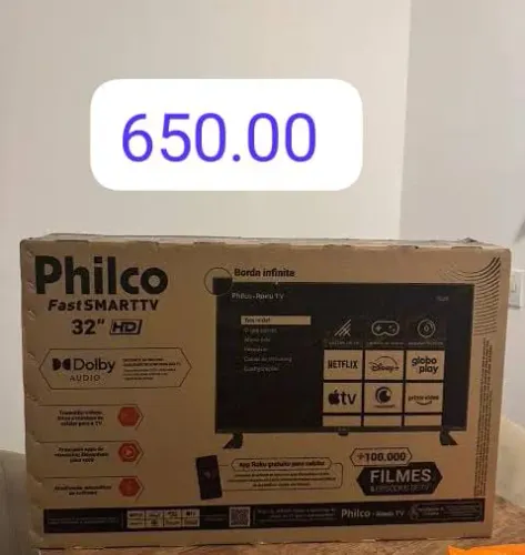 Vendo 2 tvs nova na caixa