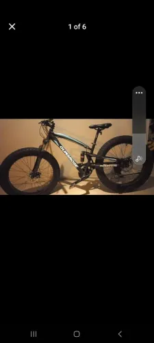 Fat bike aro 26 x 4 full suspension