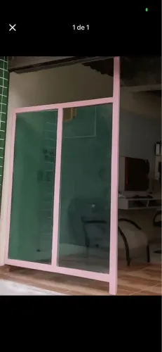 Divisória de vidro 