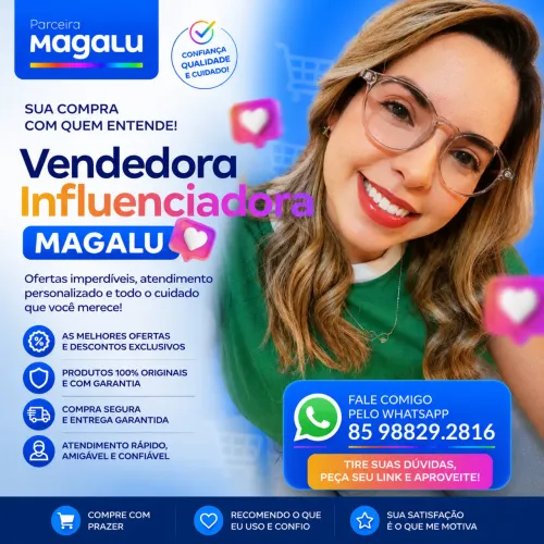 Influenciadora Magalu