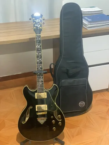Guitarra Ibanez Semi-acustica As93sp Bk Artcore Expressionist