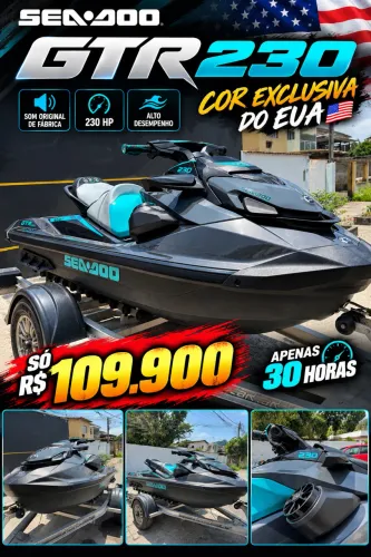 Jet Ski GTR 230 com som original