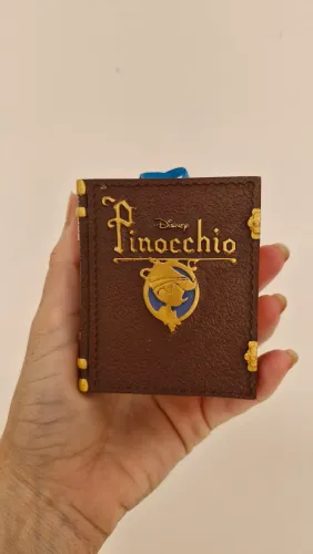 Ornamento Natal Livro Musical Pinoquio