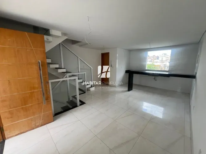 Casa geminada independente a venda 03 quartos com área de 110m2 no bairro Santa Amélia