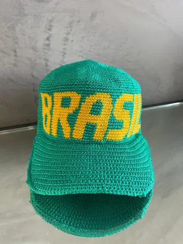 BONÉ DE CROCHÊ DO BRASIL