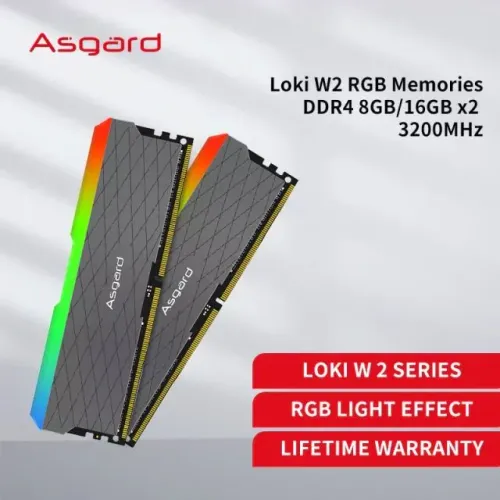Memória Ram Asgard Loki W2 2x8GB último lote fabricado promoção barata