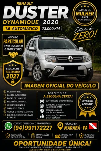 Renault Duster Dynamique 1.6 Flex 16V Aut. 2020