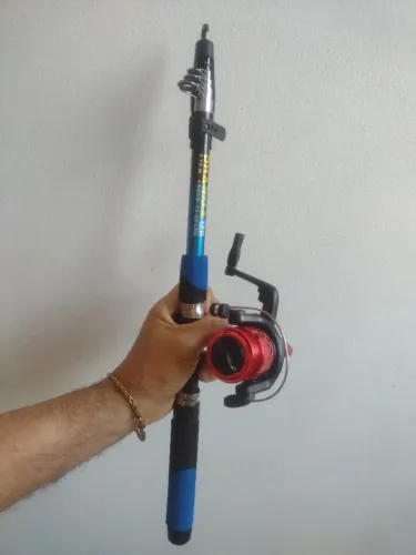 Vara pesca completa e sem uso desapego no centro de São Gonçalo