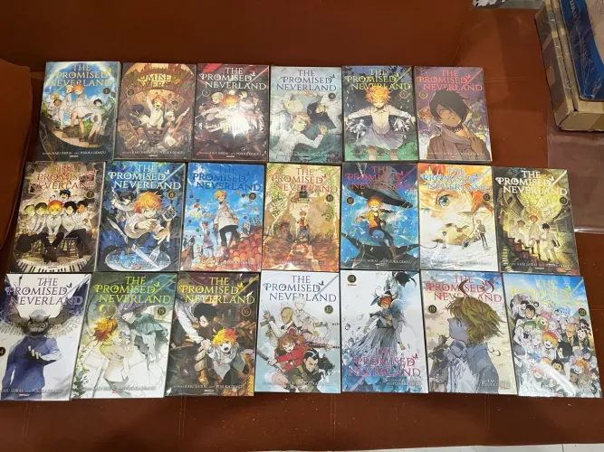 Coleção Mangá The Promissed Neverland (Completo - 20 Volumes)
