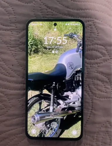 Samsung Galaxy A55 5G 256GB Azul - Leia a descrição
