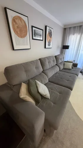 Sofá cinza *Oportunidade