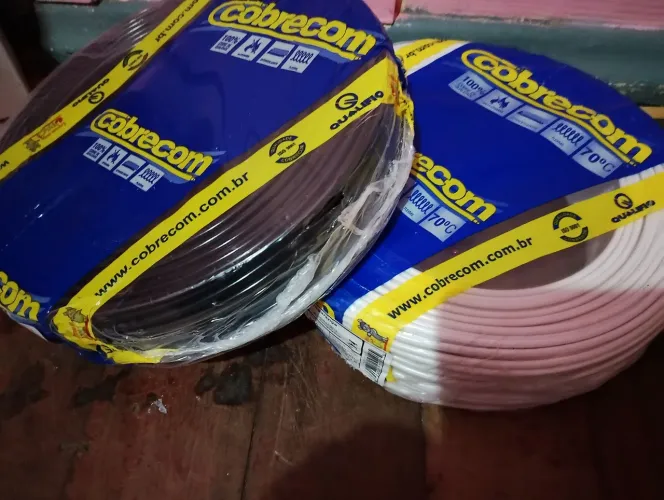 Fio 10mm flexível cobrecom 100 metros