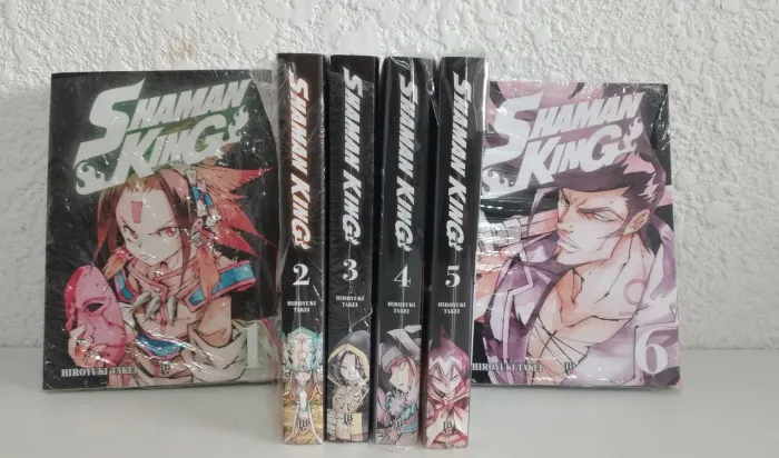 Coleção Shaman King 1 ao 6, edição de luxo 2 em 1.