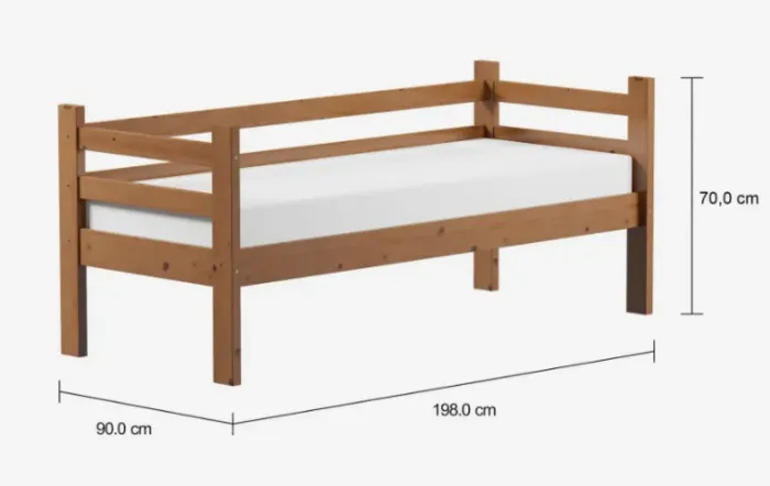 Sofá Cama - Teen - Tok Stok com parte de baixo - Sem colchão - Desmontado