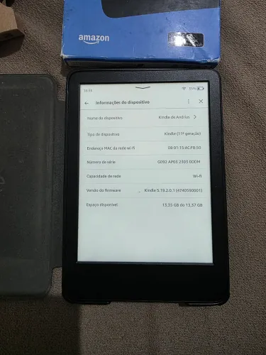 Vendo Kindle 11a geração + case