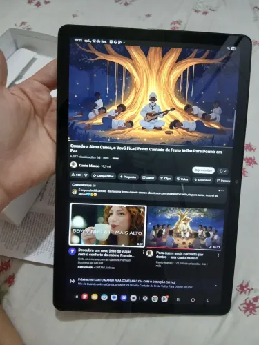 Tablet Samsung A9+ novíssimo 