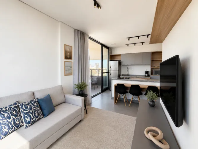 Apartamento para venda em Cambuí com 1 quarto, 46m²