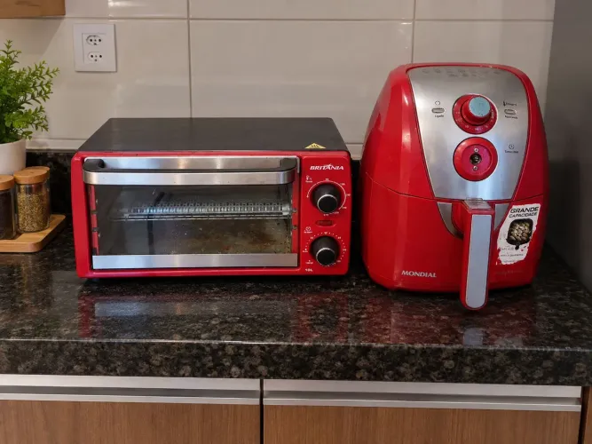 Vendo forno e air fryer kit completo.